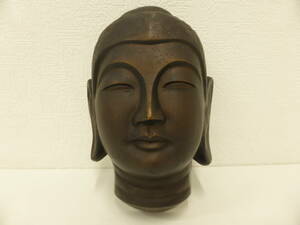 アンティーク祭 骨董祭 仏 お面 壁掛け 飾り面 仏教 和室にも洋室にも インテリアにいかがでしょうか