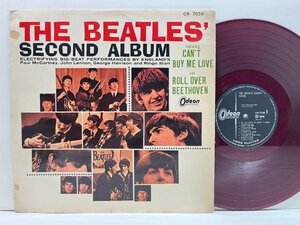 【初回 OR-7058規格】赤盤 FBペラジャケ ビートルズ No.2 THE BEATLES Second Album (