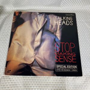 動作未確認 送料込 レーザーディスク TALKING HEADS STOP MAKING SENSE SPECIAL EDITION 