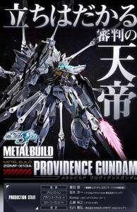 【限定生産・中古美品・送料込み】METAL BUILD プロヴィデンスガンダム