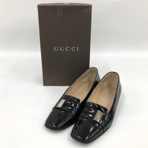 GUCCI グッチ ローファー レディース 101 1407 サイズ6 1/2 箱あり【DAAK3001】