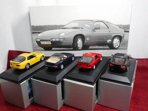 ☆レア・Porsche Dealer Version -Minichamps ☆1/43 ポルシェPorsche 924,928,944,968 History Collection Frontmoter ☆241110