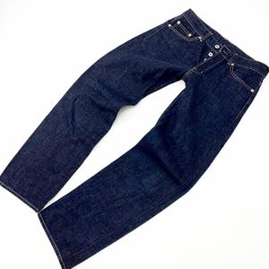 Nimes de bleu ★ M270 ニーム ド ブルー セルビッチ 耳付 デニムパンツ ストレート ジーンズ 1 S相当 綺麗め 大人カジュアル■Ja3244