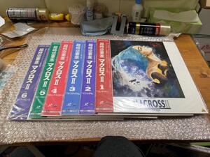 LD レーザーディスク 超時空要塞マクロス II / Macross 6枚セット（画像参照） 全帯付 状態綺麗 完品 送料無料 同梱可