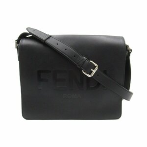 フェンディ メッセンジャーバッグ ブランドオフ FENDI レザー メッセンジャーバッグ レザー 中古 メンズ レディース