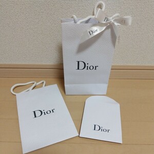 ディオール　Dior 紙袋　ショッパー　ショップ袋