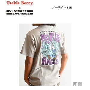 タックルベリー×ウィルダネスエクスペリエンス ノーバイトＴシャツ グレーベージュ XL　823508　メンズ　アウトドア