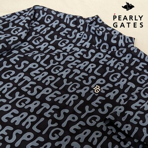 ★新品正規品最新作 PEARLYGATES/パーリーゲイツ ポリエステルストレッチ 半袖ハイネックカットソー size5(L)　夏に大活躍！！