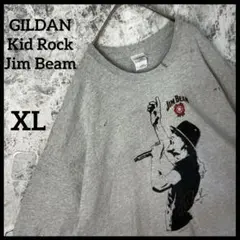 ミュージックtシャツ GILDANギルダン　Kid Rock Jim Beam