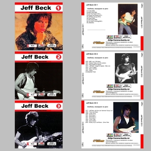 【スペシャル版】JEFF BECK CD1+2+3 超大全集 まとめて26アルバムMP3CD 3P⊿