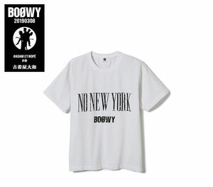 #古着屋大和 #送料無料 #展示品 #限定 #BOOWY #アダム エ ロペ #コラボ #NO NEW YORK #ソングタイトル #Tシャツ #ボウイ M 参考価格7700