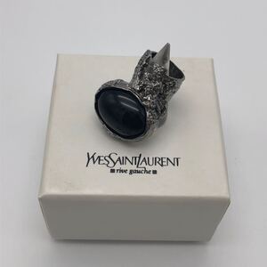 Yves Saint Laurent イヴ サンローラン アーティリング シルバー ファッション アクセサリー P3623