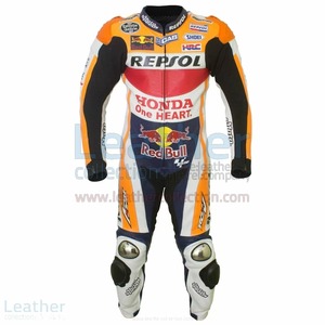 海外 高品質　送料込み　マルク・マルケス MOTOGP 2015 レザーレーシングスーツ　サイズ各種　パンチング　レプリカ カスタム