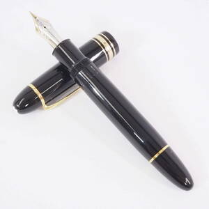 モンブラン マイスターシュテュック 149 MONTBLANC MEISTERSTUCK 14C 14金 ブラック×ゴールド 万年筆[Pa1582-EN1