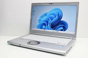 1円スタート ノートパソコン Windows11 Panasonic レッツノート CF-LV7 第8世代 Core i5 SSD256GB メモリ8GB Windows10 14インチ カメラ