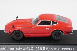 EBBRO エブロ 1/43 NISSAN 日産 Fairlady フェアレディ Z432 1969 レッド 43454