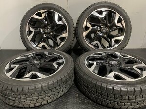 【DUNLOP WINTER MAXX WM01 165/55R15】スタッドレス【HONDA N-BOXカスタム 純正ホイール 15インチ 4.5J4HPCD100+45】19年製 バリ溝 MTB514