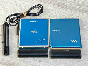 ジャンク SONY ソニー MD WALKMAN MZ-E620 MZ-630 MDウォークマン 2つセット TU04