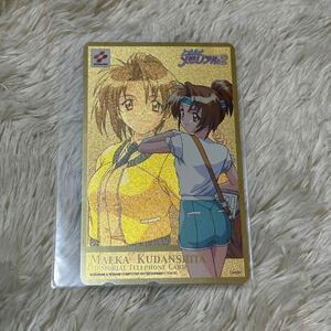 【1円〜】 テレホンカード テレカ　九段下舞佳「ときめきメモリアル2 」 こなみるく ゴールドテレカ　50度