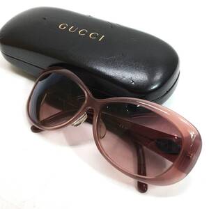 GUCCI/グッチ サングラス アイウエア 58□13 130 ピンク プラスチック レディース GG2933/S ケース付き 24j菊NS