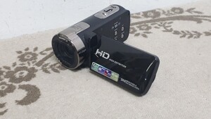 【ジャンク】デジタルビデオカメラ 詳細不明 ハンディカム F/3.2 7.36mm 24.0 MEGA PIXELS Still iMAGE VIDEO 小道具 八王子市 引き取りOK