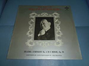 ブラームス/交響曲第4番、ウィレム・メンゲルベルク指揮アムステルダム・コンセルトヘボウ管弦楽団