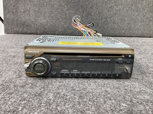 SONY ソニー CDX-2300 CDプレーヤー FM AM 1DIN カーステレオ 当時物 旧車 レトロ