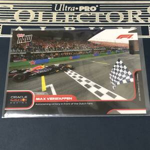 2022 F1 Topps Now　Max Verstappen Red Bull Astonishing victory in front of the Dutch fans カード 