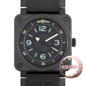 Bell＆Ross ベル＆ロス BR03-92 BI-COMPASS BR0392-IDC-CE/SRB コンパス