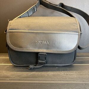 SIGMA カメラバッグ ショルダーバッグ ブラック カメラ ソフトバッグ 間仕切り付き シンプルデザイン 一眼レフ ミラーレス レンズ持ち歩き