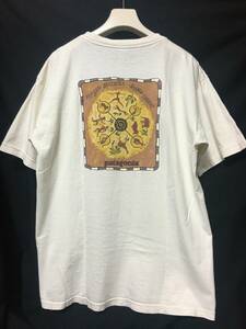 90s USA製 PATAGONIA パタゴニア MINGLED DESTINIES SHARED HABITAT Tシャツ M (L-7-7)