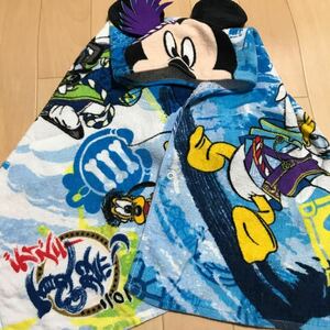 東京ディズニーランド　ヘッドタオル 日よけ熱中症防止に ディズニー　タオル　ミッキー　マフラーに　帽子に　a1