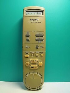 S151-166★サンヨー SANYO★ビデオリモコン★VRC-H40B/S60B★即日発送！保証付！即決！