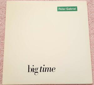 美盤　高音質　Peter Gabriel　ピーター・ガブリエル　Big Time　1986年 US盤 貴重盤 12”シングルレコード