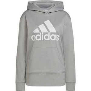 1418396-adidas/レディース スウェットパーカー ビッグロゴ フィットネス ジム トレーニング 裏起毛/