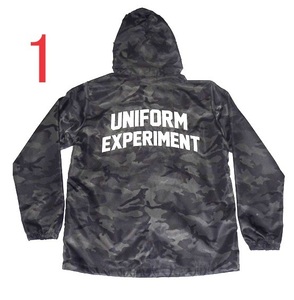 uniform experiment 16AW STAR HOODED ZIP BLOUSON カモ柄 1 ブラック Used 中古 ユニフォームエクスペリメント UE 秋冬 2016 167043