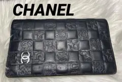 CHANEL【シャネル】　長財布　ウォレット　ココマーク　アイコンシリーズ