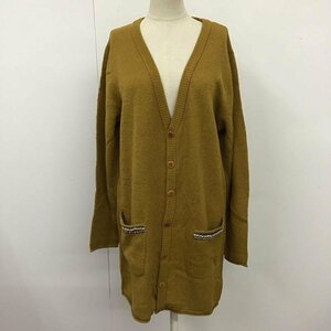 チチカカ M チチカカ カーディガン 長袖 Cardigan マスタード / マスタード / 10121382