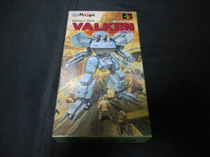 【SFC】重装機兵ヴァルケン　ASSAULT SUITS VALKEN（中古）初期動作確認済