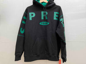 Supreme Spread Logo Hooded Sweatshirt 19aw シュプリーム スプレッドロゴフーデッドスウェットシャツ 19AWパーカー 黒緑 ブラック