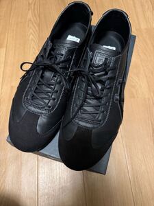 【送料込み・美品・一度着用のみ】Onitsuka Tiger Mexico 66 Driving Black/Black 28.5cm オニツカタイガー 黒 ドライビングシューズ