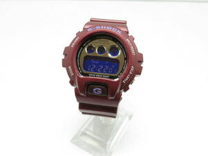 稼働品 CASIO カシオ G-SHOCK Metallic Colors メタリックカラーズ ワインレッド DW-6900SB デジタル/クォーツ/20BAR/1289