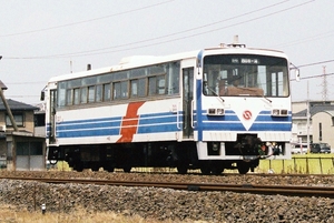 フィルム　鉄道写真　伊勢鉄道　イセⅠ形　Lサイズ