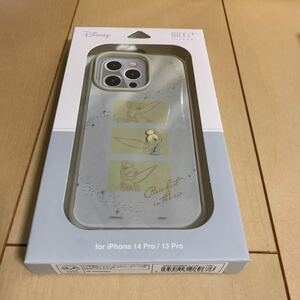 iPhone14 Pro/13 Pro ディズニー IIIIfit Clear ケース DNG-24TB（ティンカー・ベル）