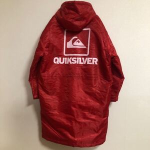 非売品 TOYOTA BIG AIR ベンチコート L レッド QUIK SILVER クイックシルバー スノーボード ビッグエア スキー ジャケット ウェア 