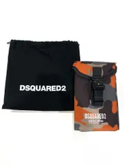 DSQUARED2　ディースクエアード　CERESIO　9　CAMO　TRAVEL　NECK　WALLET　ショルダーバッグ　3つ折り財布　トラベルネックウォレット　カモ柄