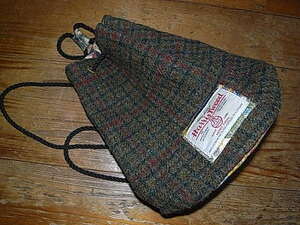 Harris Tweed ポーチ 良品USED。