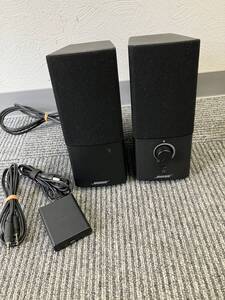 #1141 BOSE ボーズスピーカー Companion2 seriesⅢ シリーズ3 ACアダプター付き 動作未確認 現状品