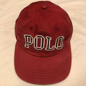 M POLO SPORT RALPH LAUREN usa logo flag ロゴ キャップ 星条旗 レッド rrl country sport 1992 1993 stadium p wing snow beach red