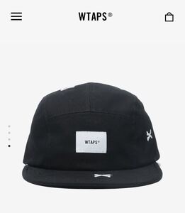 WTAPS 2022SS T-5 02 CAP CROSS BONE BLACK ダブルタップス キャップ クロスボーン ブラック